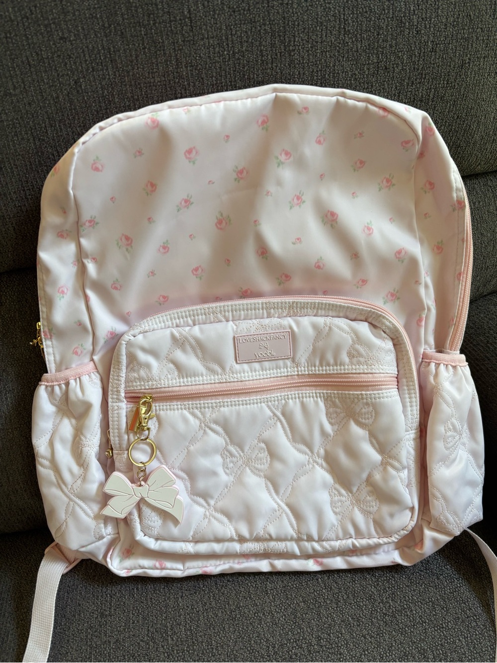 LoveShackFancy Backpack light pink